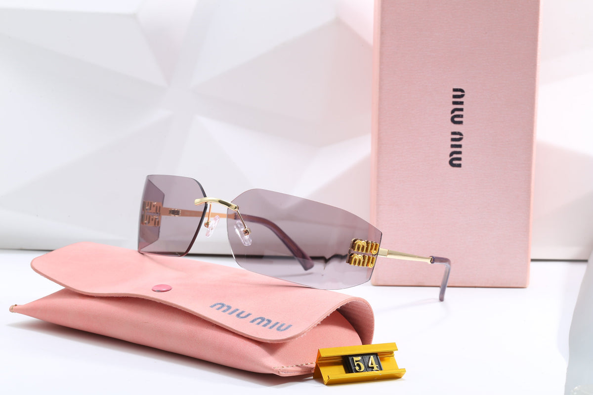 Luxury Large Frame Sunglasses Y-0857s-sss62
