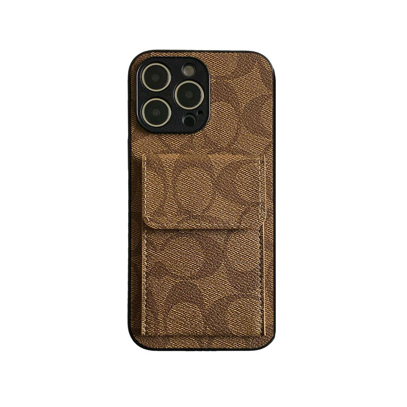 Classic iPhone Case With Wallet Black-HP240513 mysite