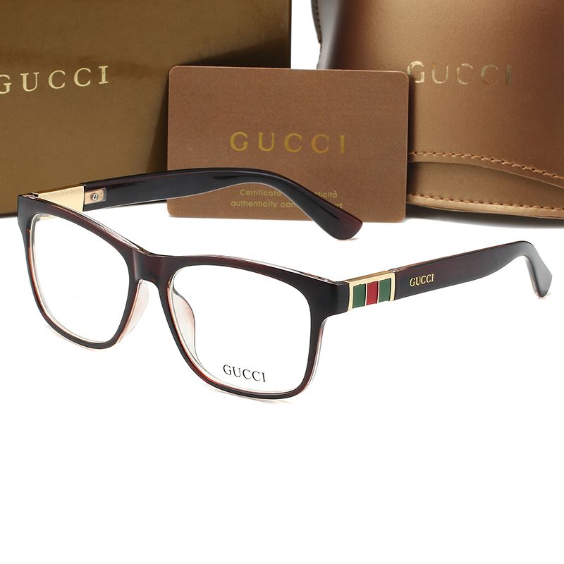 Fashion Striped Color Block Frame Glasses-s-ss
