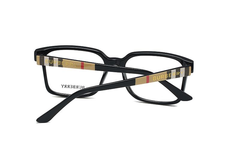 Unisex Retro Square Plaid Glasses-s-ss
