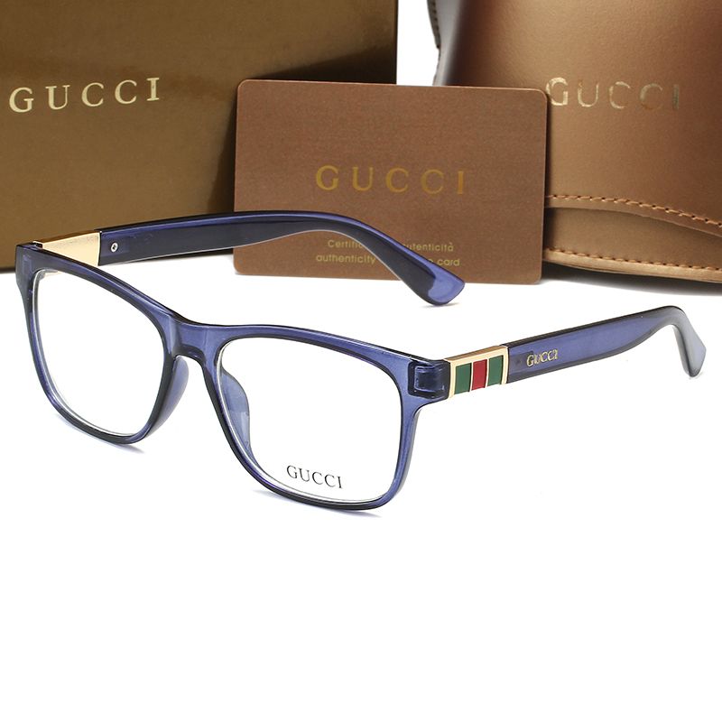 Fashion Striped Color Block Frame Glasses-s-ss