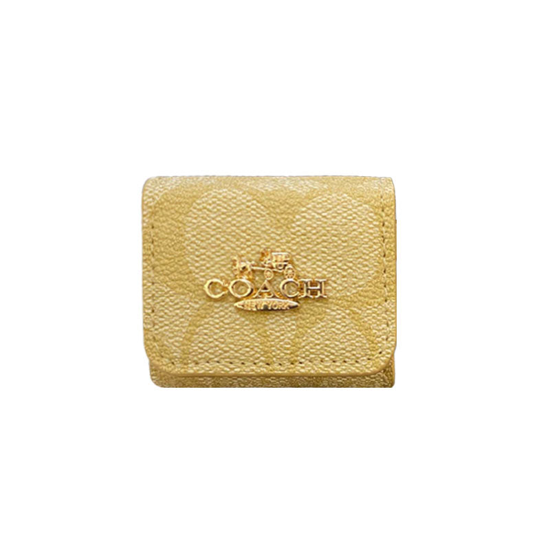 Luxury Coach AirPods Cases Light Brown-LGK240425 mysite