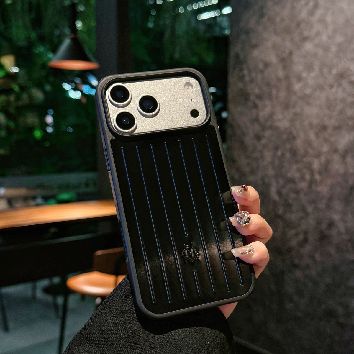 Ribbed Metallic Armor iPhone Case – Stylish Protection Inspired by Travel mysite