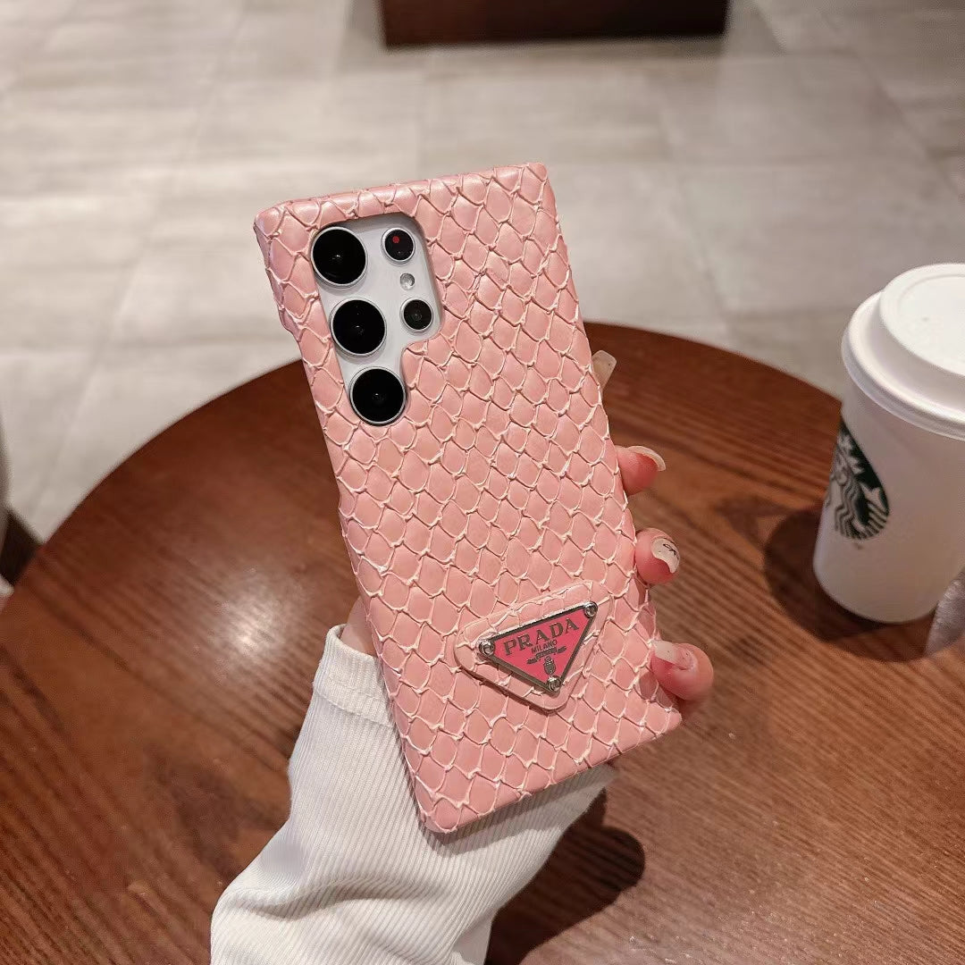 Stylish PR Snake Print Phone Case for Samsung Galaxy mysite