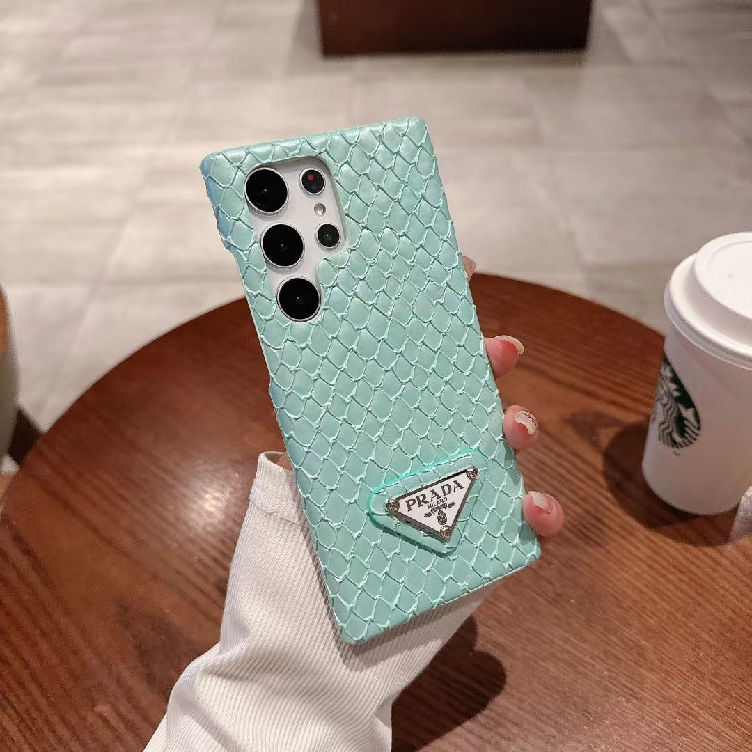 Stylish PR Snake Print Phone Case for Samsung Galaxy mysite