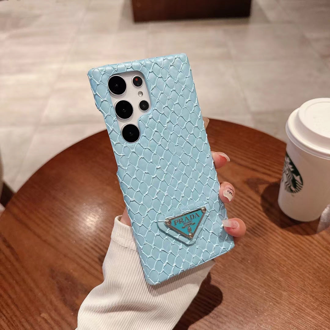 Stylish PR Snake Print Phone Case for Samsung Galaxy mysite
