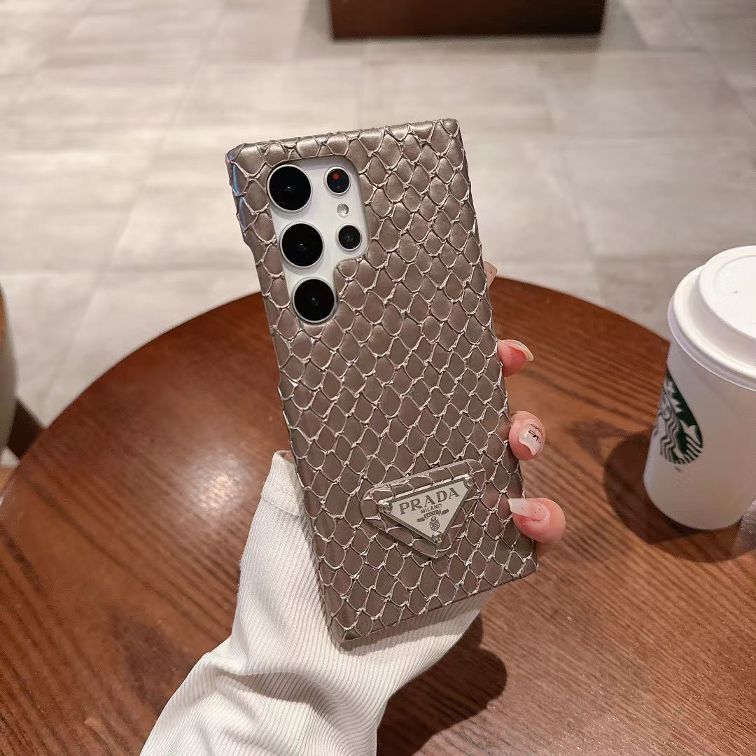 Stylish PR Snake Print Phone Case for Samsung Galaxy mysite