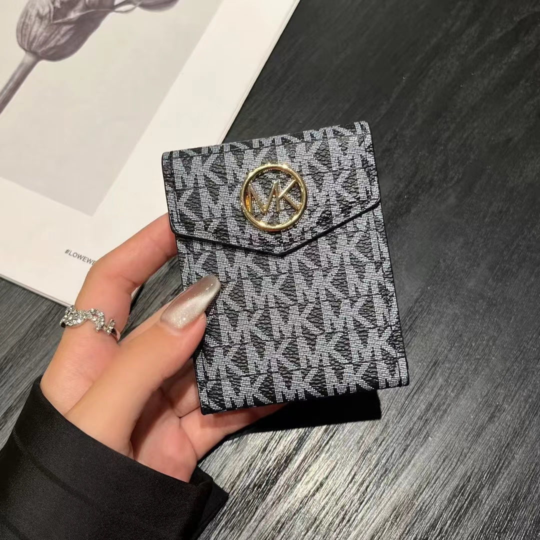 Luxury MK & CO -Inspired Monogram Card Holder Wallets mysite