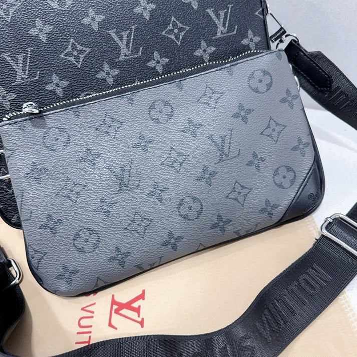 (Buy 3, pay for 2)Classic Monogram Trio Messenger Bag - A Fashion Must-Have