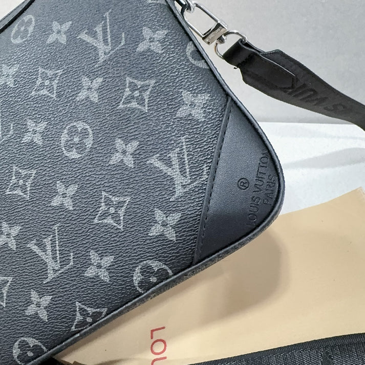 (Buy 3, pay for 2)Classic Monogram Trio Messenger Bag - A Fashion Must-Have