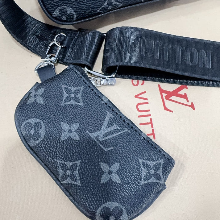 (Buy 3, pay for 2)Classic Monogram Trio Messenger Bag - A Fashion Must-Have