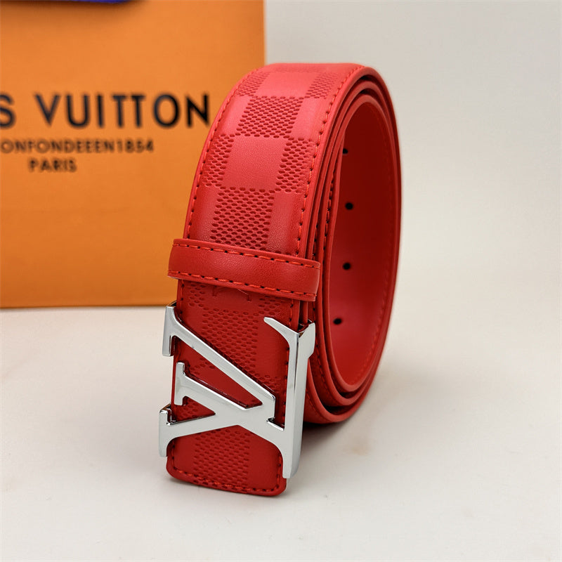Classic Colored Belt (Silver Buckle)