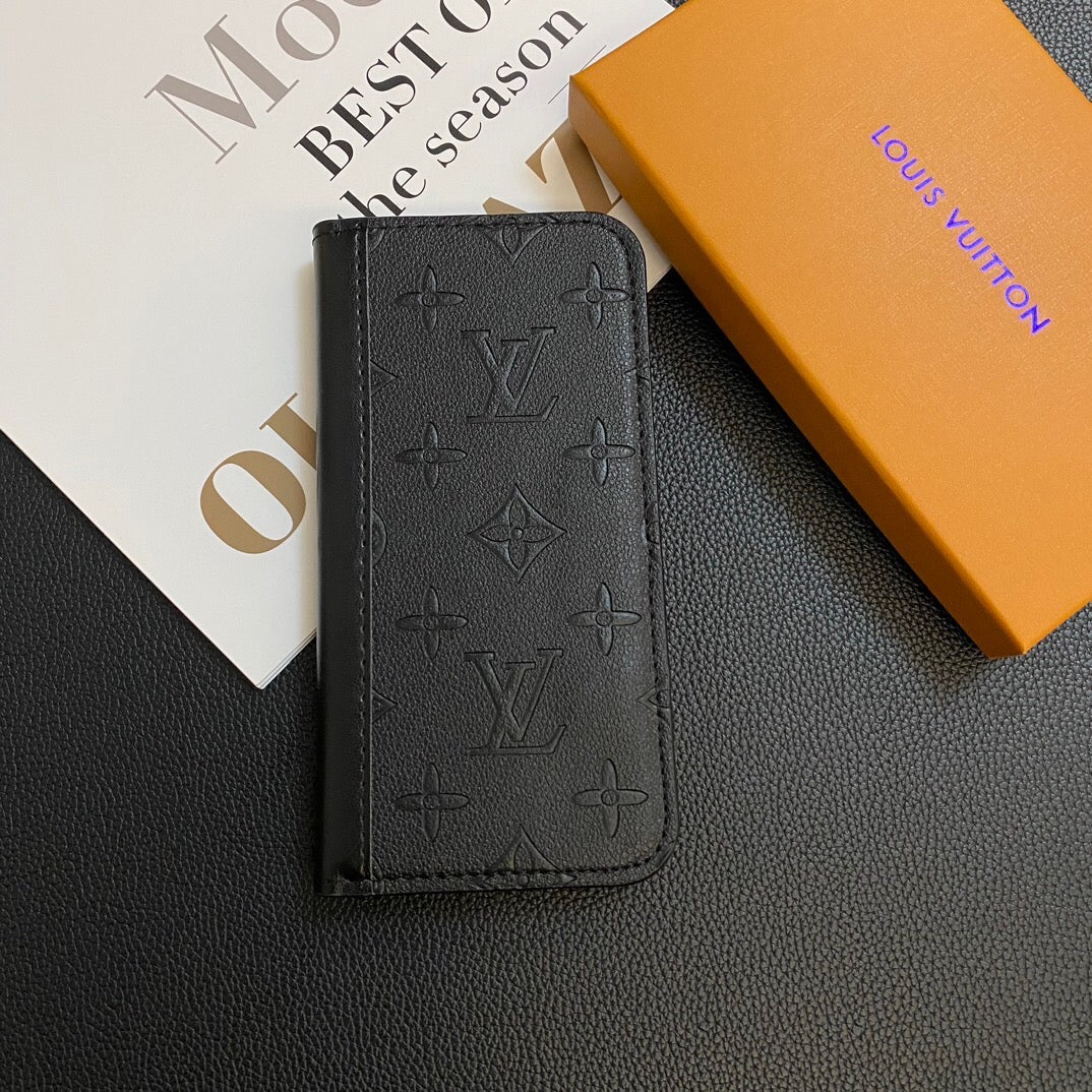 MONOGRAM LEATHER CARD COVER GALAXY CASE FOR SAMSUNG mysite