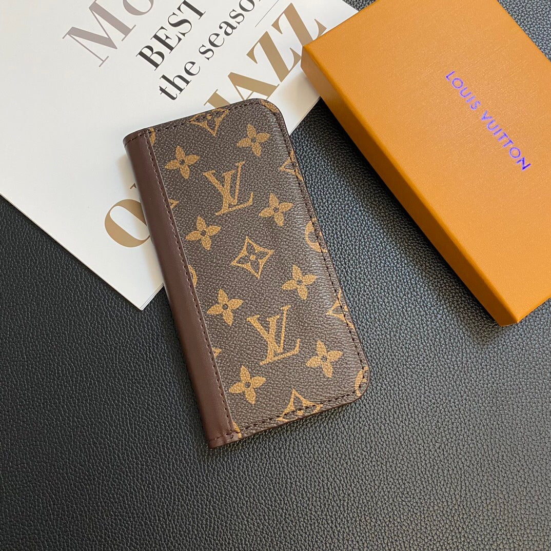 MONOGRAM LEATHER CARD COVER GALAXY CASE FOR SAMSUNG mysite