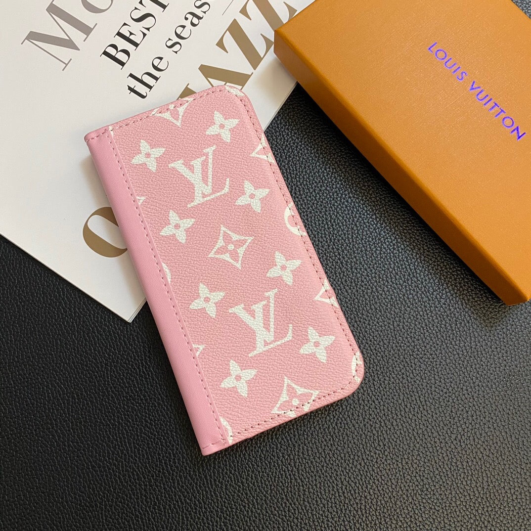 MONOGRAM LEATHER CARD COVER GALAXY CASE FOR SAMSUNG mysite