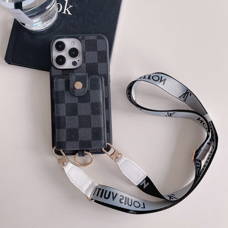 Luxury Card Bag Classic Chain iPhone Case mysite