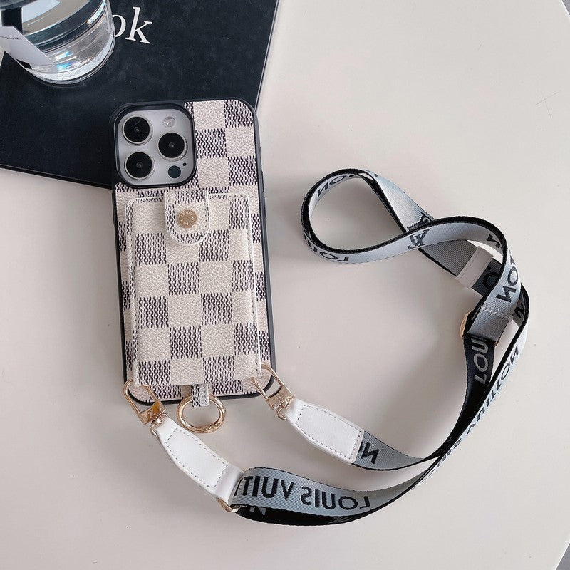 Luxury Card Bag Classic Chain iPhone Case mysite