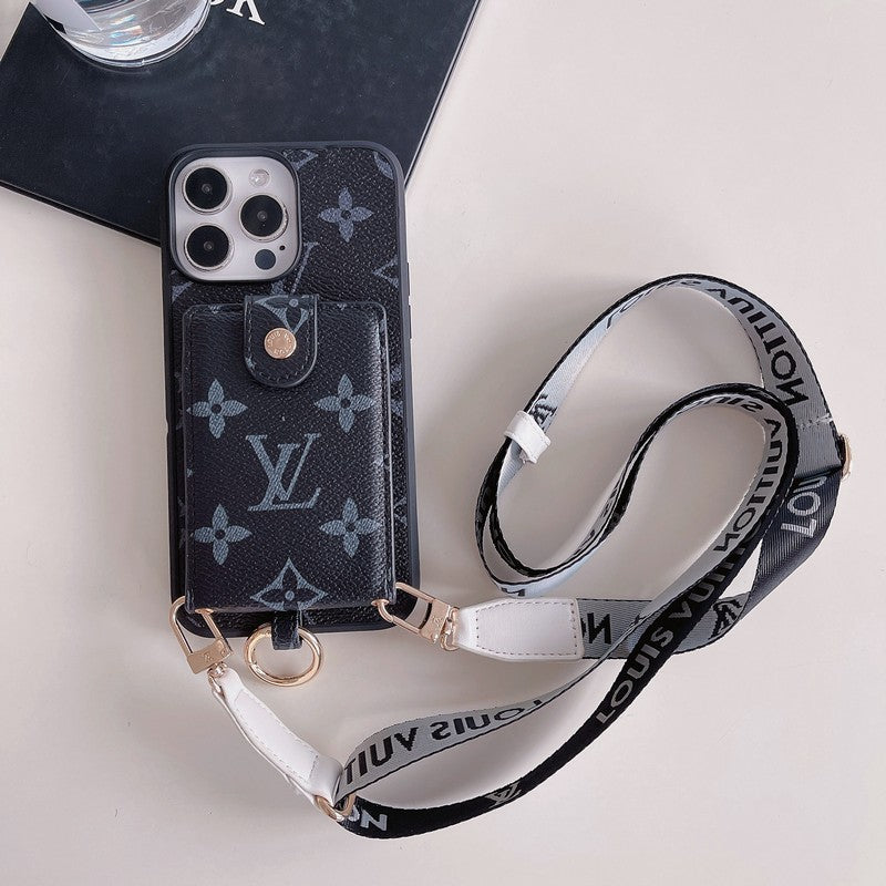 Luxury Card Bag Classic Chain iPhone Case mysite