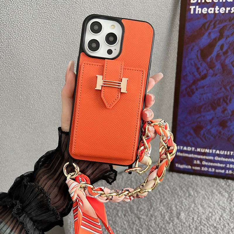 H Card Bag Scarves Leather iPhone Case mysite