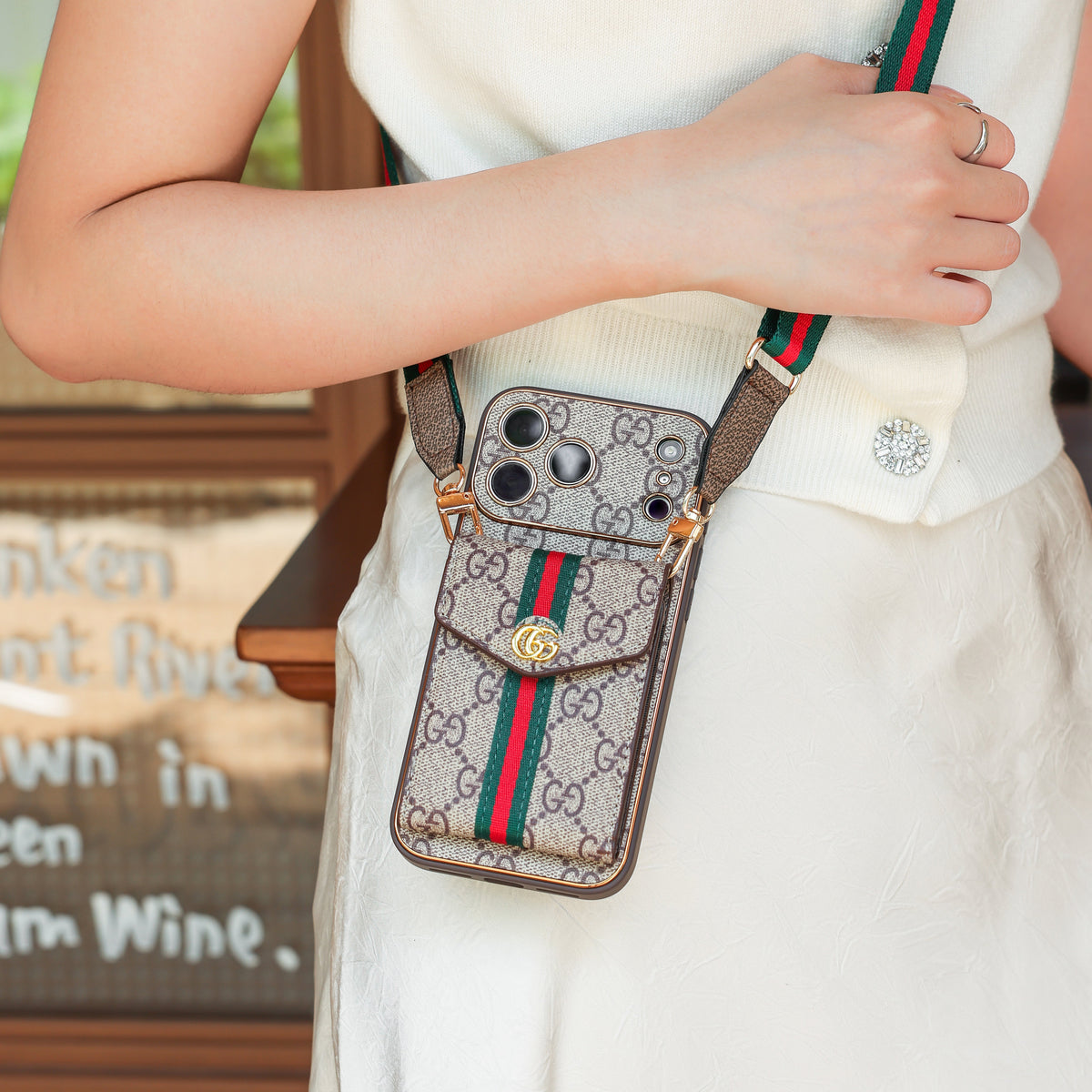 New Classic Luxury Card Holder Phone Case 011 mysite