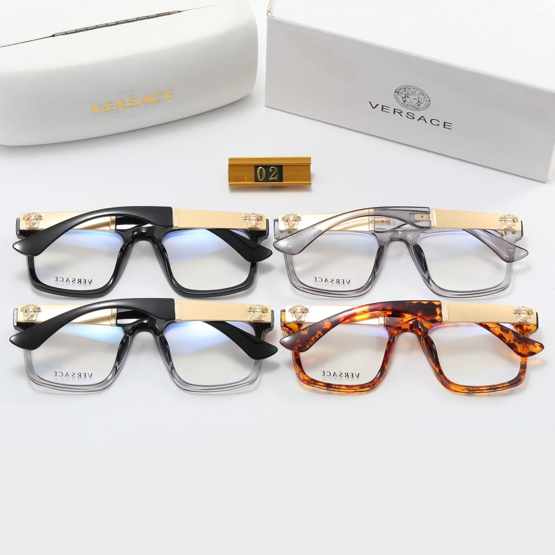 Fashion Metal Medusa Frame Glasses-s-ss
