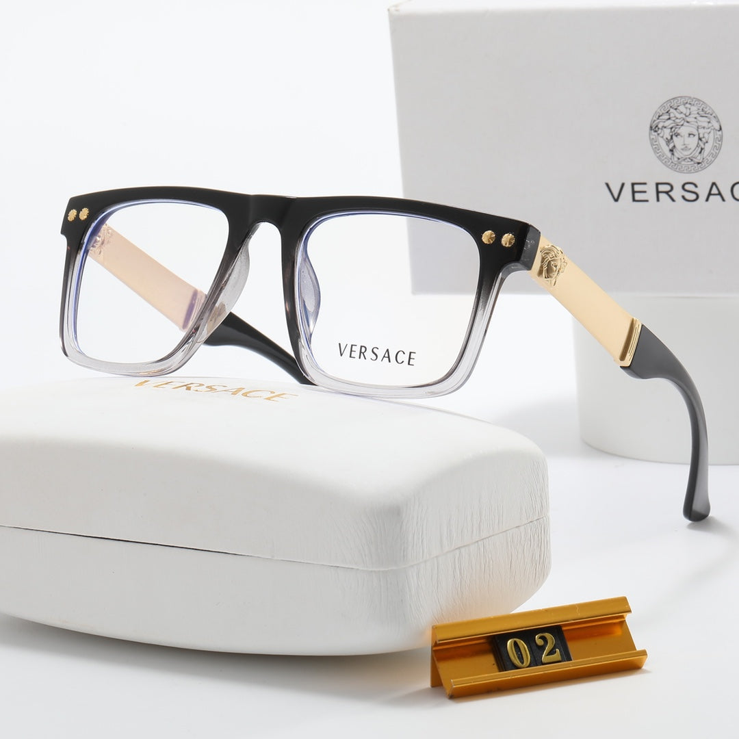 Fashion Metal Medusa Frame Glasses-s-ss