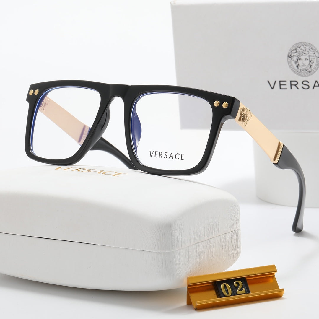 Fashion Metal Medusa Frame Glasses-s-ss