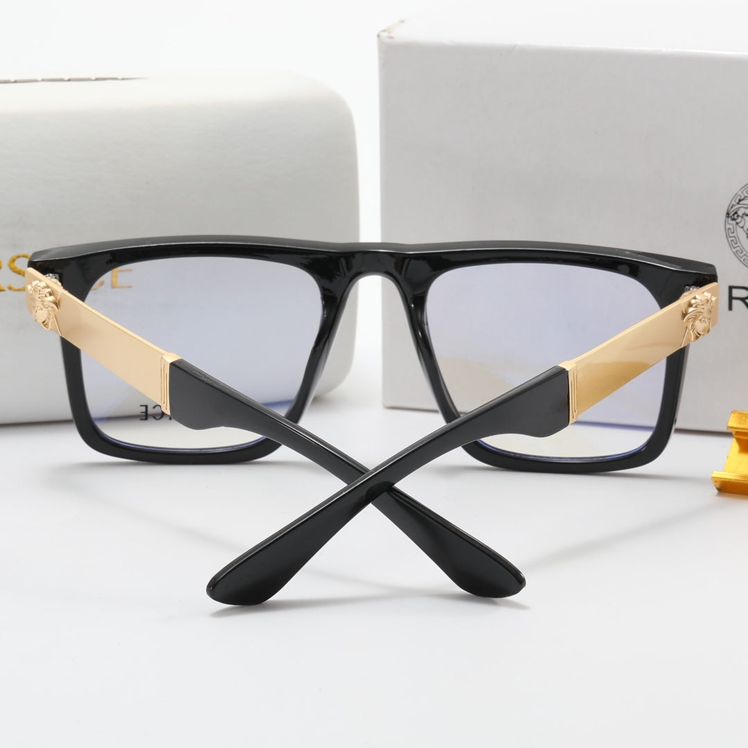 Fashion Metal Medusa Frame Glasses-s-ss