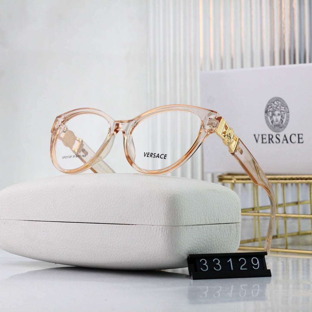 Retro Cat-Eye Metal Frame Glasses-s-ss