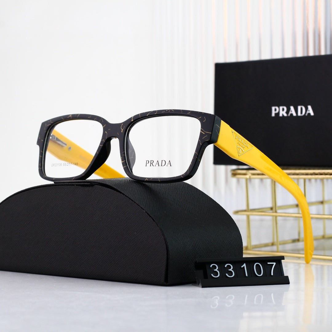 Classic Triangle Logo Square Glasses-s-ss