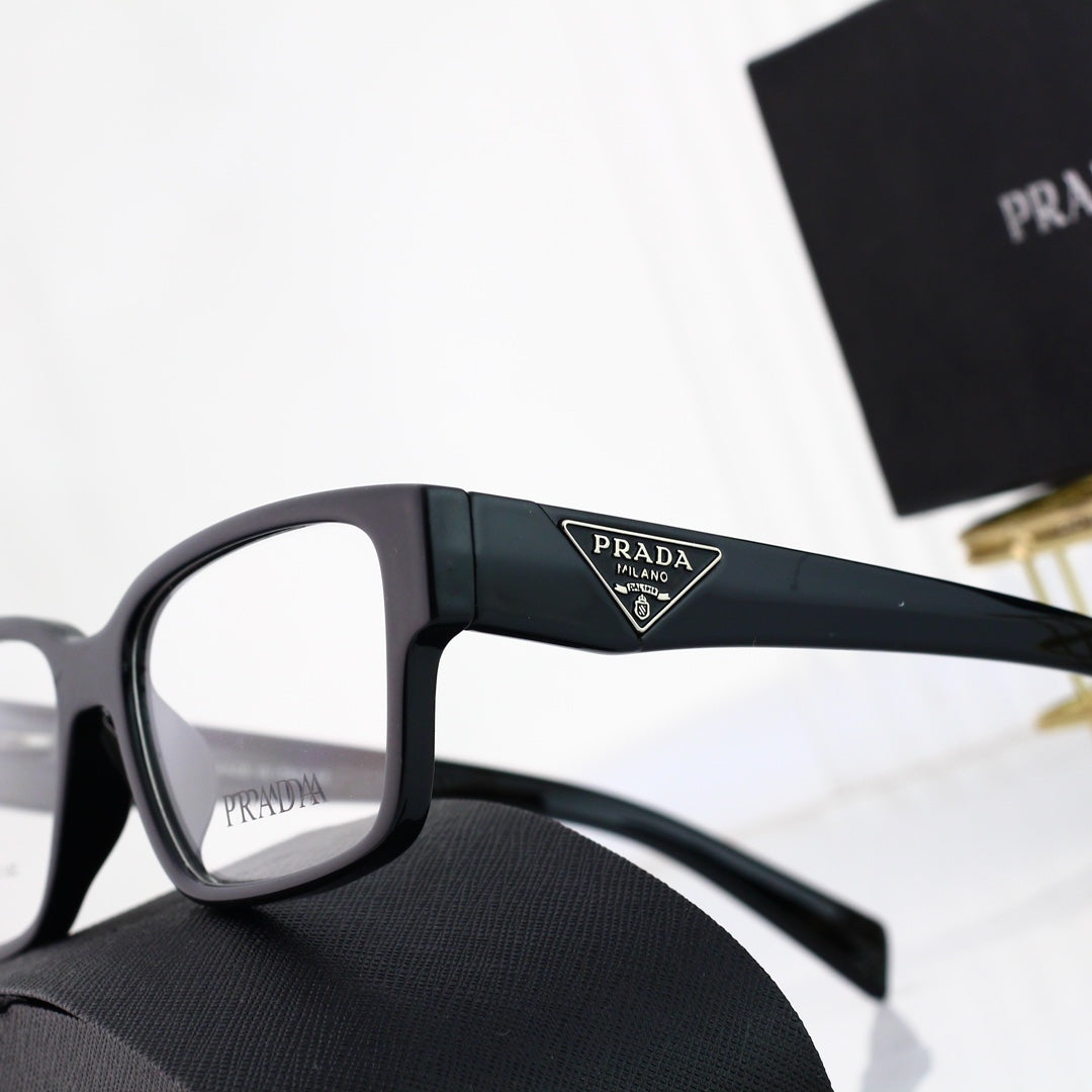 Classic Triangle Logo Square Glasses-s-ss
