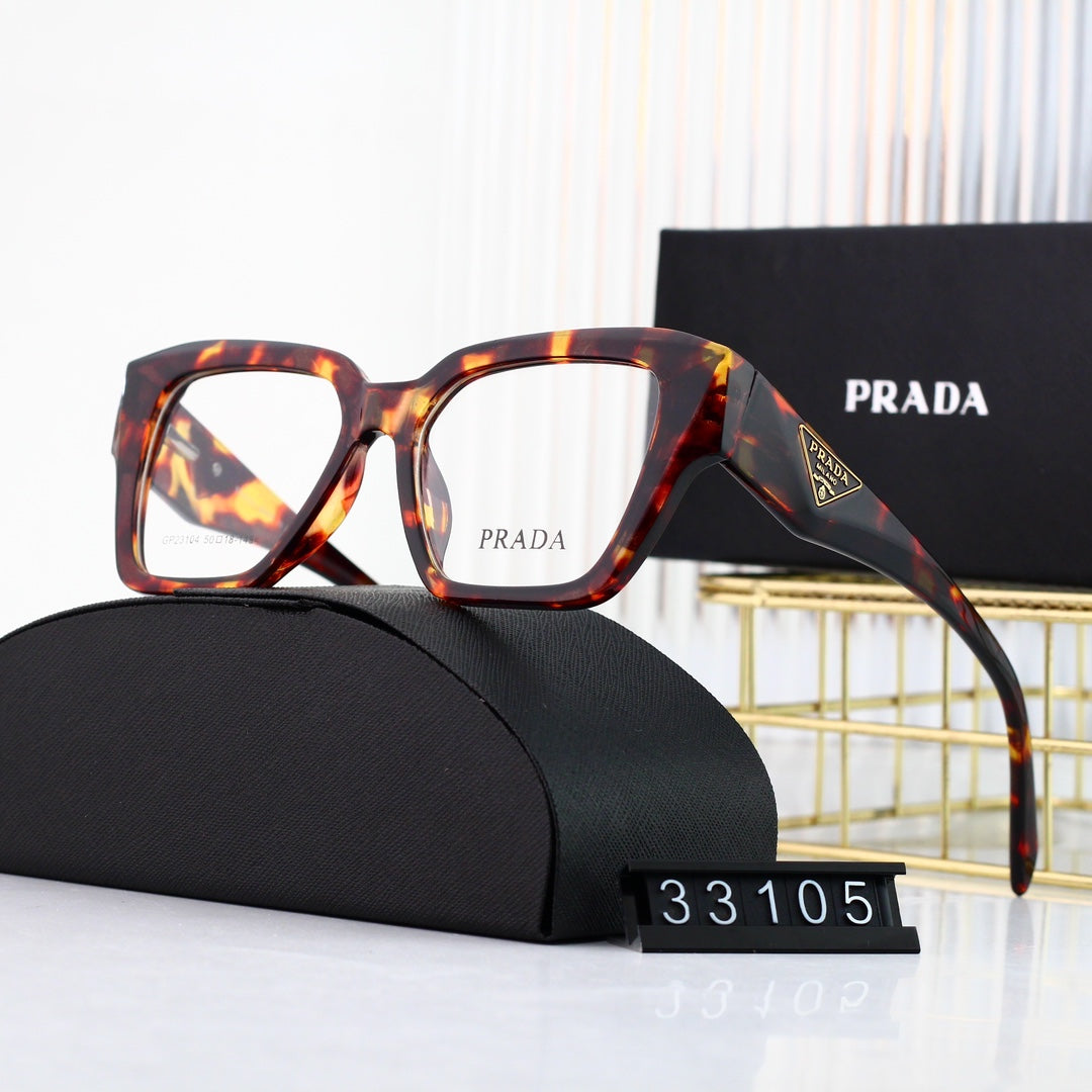 Retro Classic Triangle Logo Glasses-s-ss