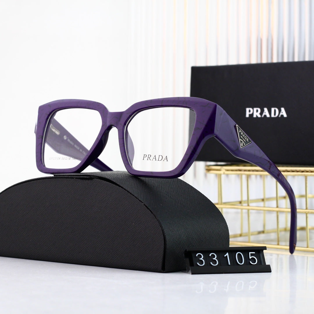 Retro Classic Triangle Logo Glasses-s-ss