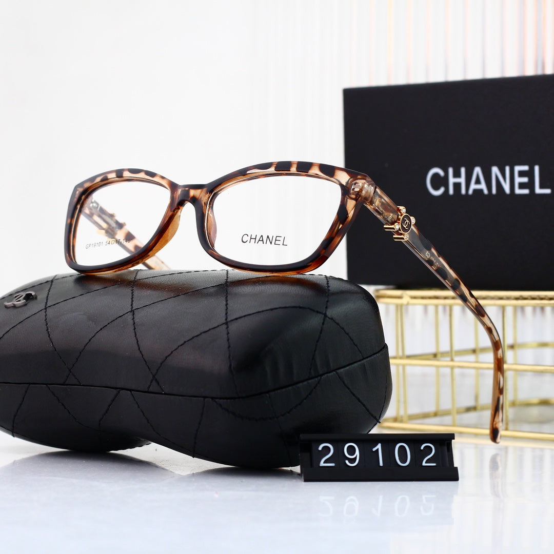 Fashionable Rhinestone Logo Glasses-s-ss