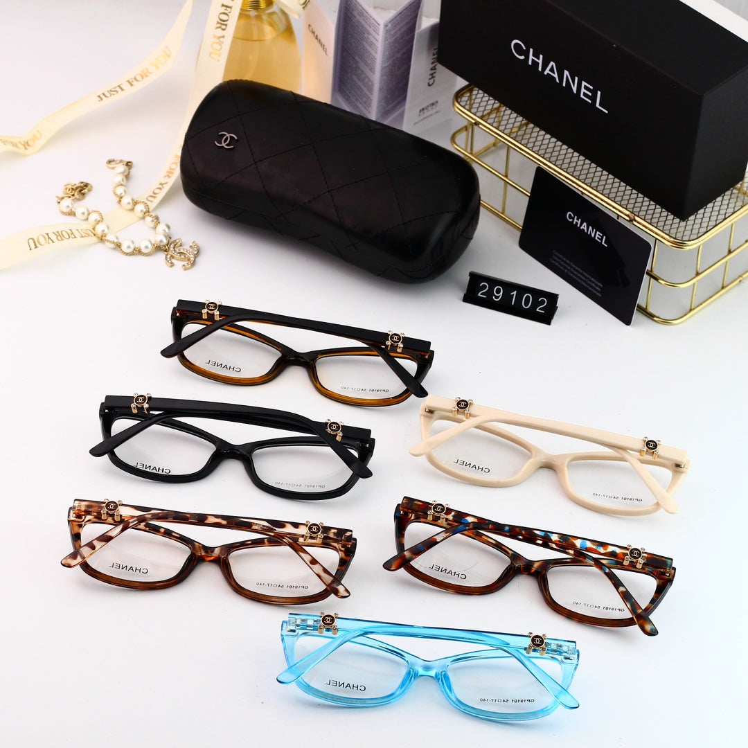 Fashionable Rhinestone Logo Glasses-s-ss