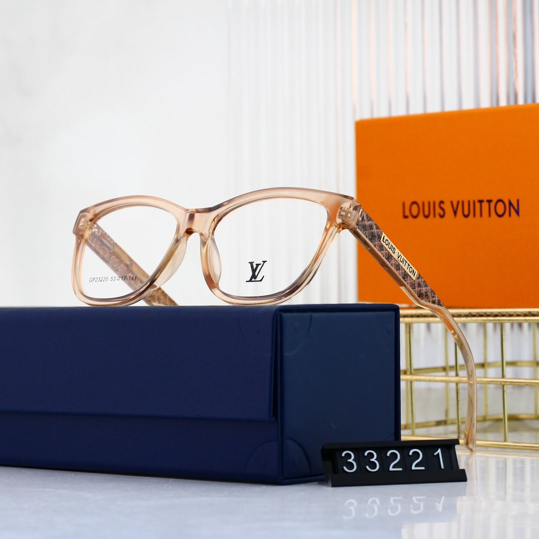 Vintage Embossed Frame Glasses-s-ss