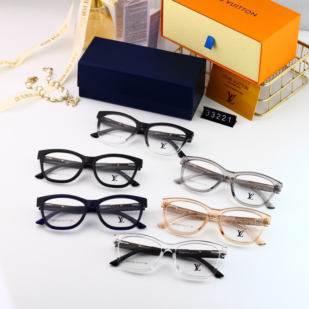 Vintage Embossed Frame Glasses-s-ss