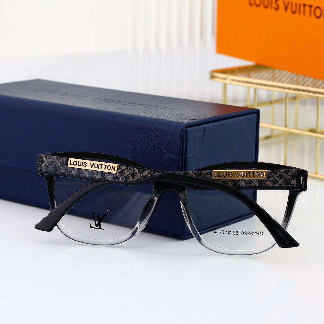 Vintage Embossed Frame Glasses-s-ss