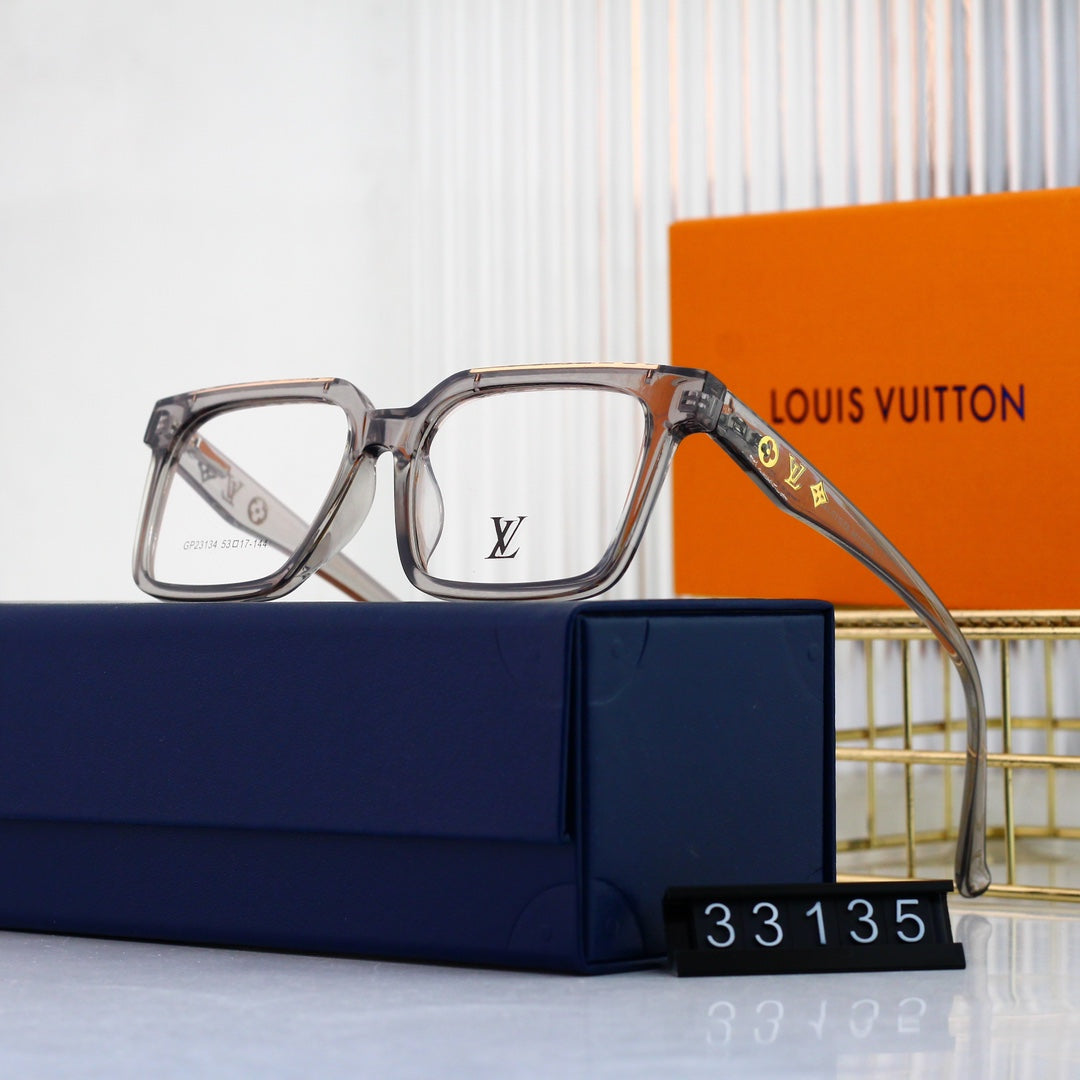 New Metal-Rimmed Square Glasses-s-ss