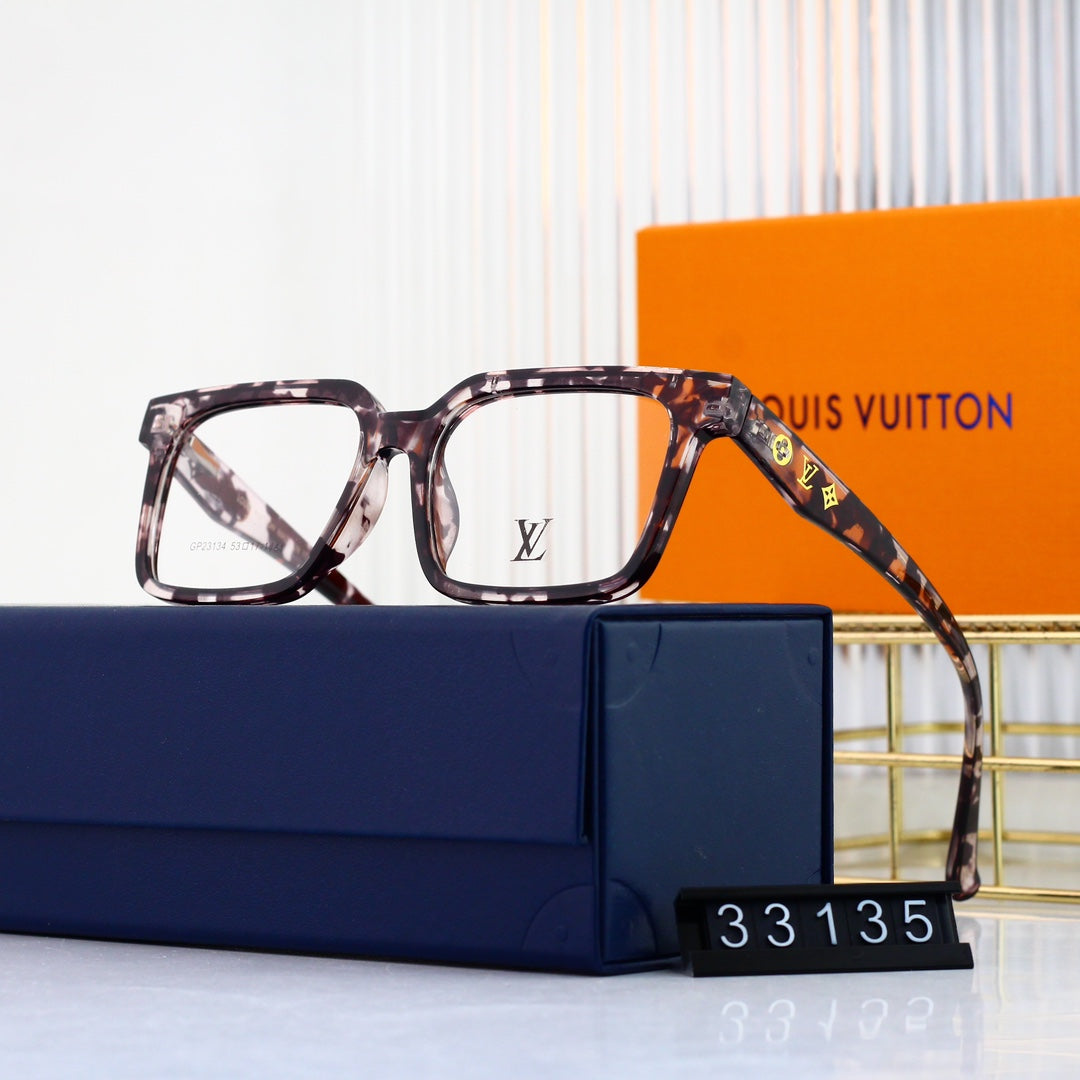 New Metal-Rimmed Square Glasses-s-ss