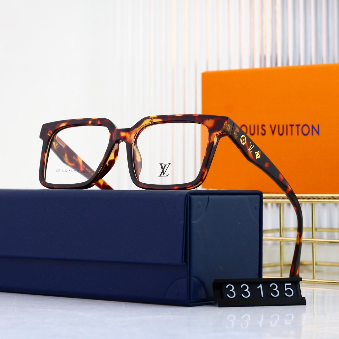 New Metal-Rimmed Square Glasses-s-ss