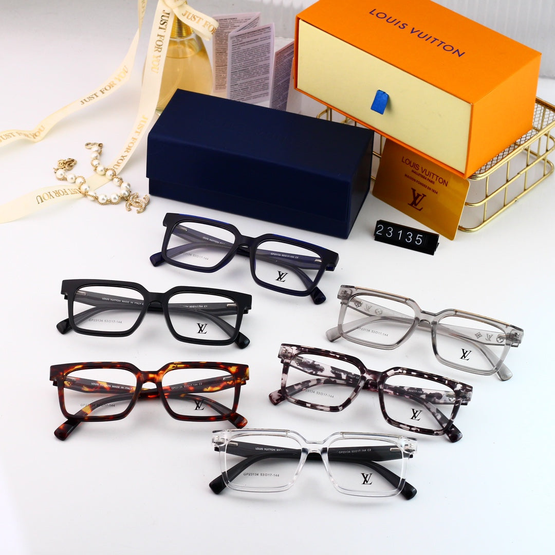 New Metal-Rimmed Square Glasses-s-ss