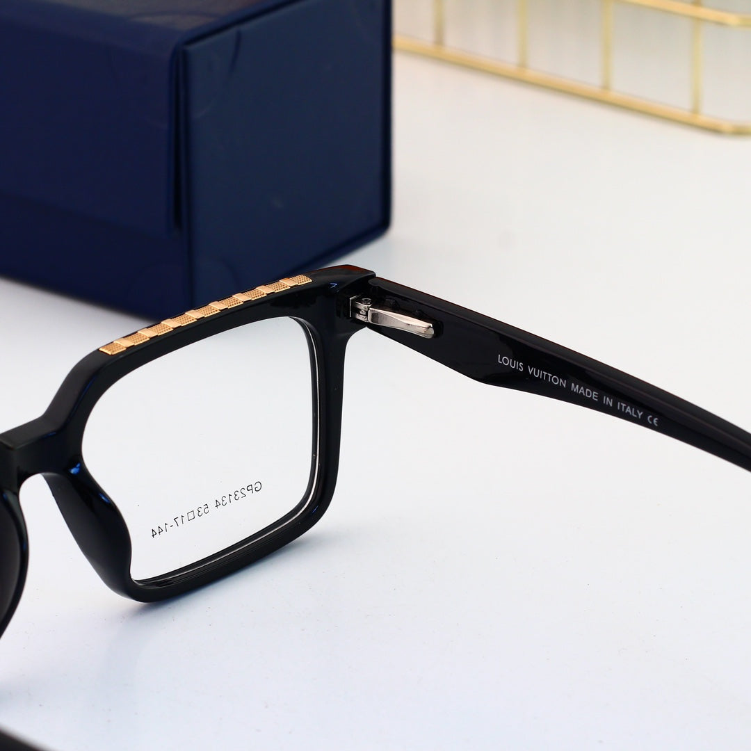 New Metal-Rimmed Square Glasses-s-ss