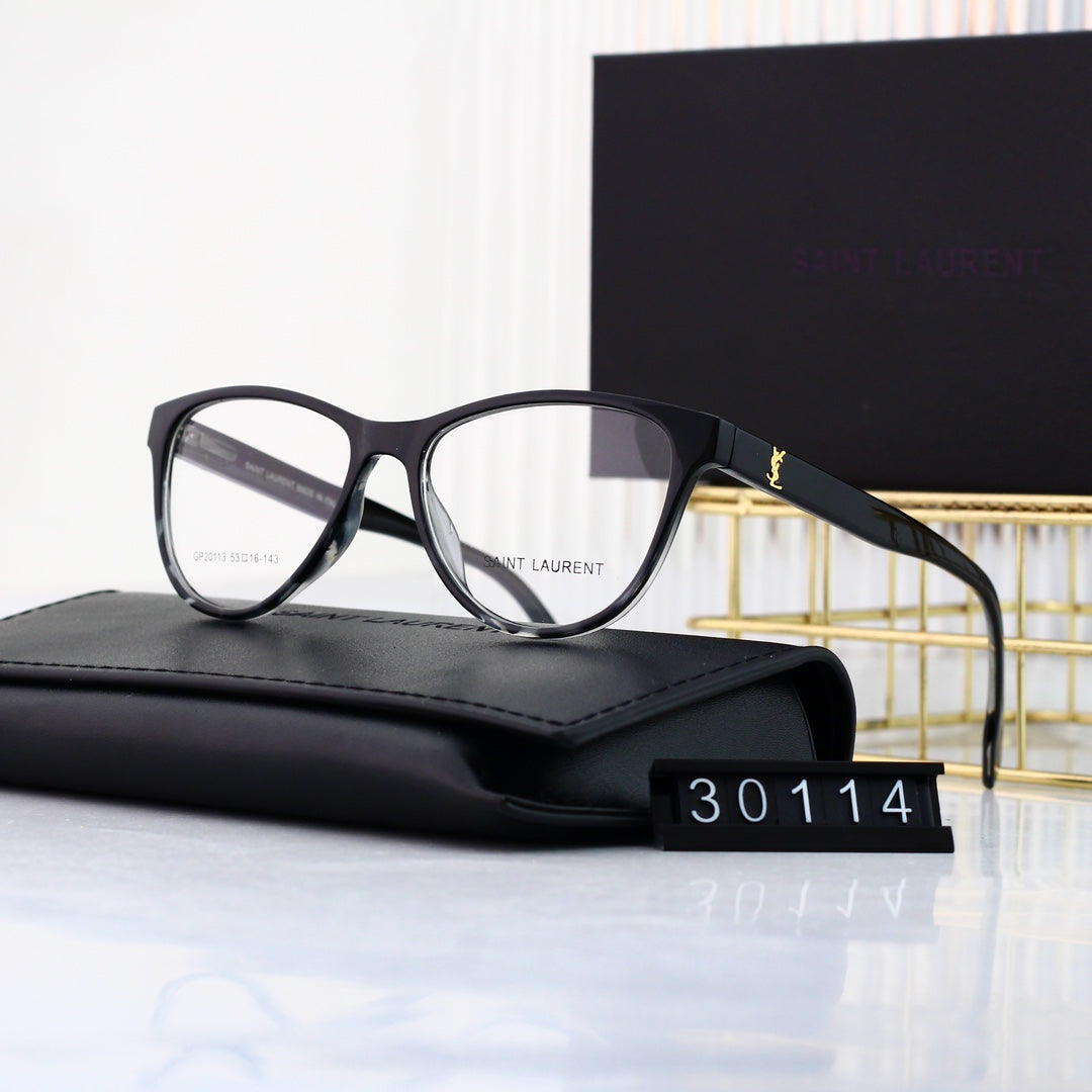Deluxe New Fashion Logo Glasses-s-ss