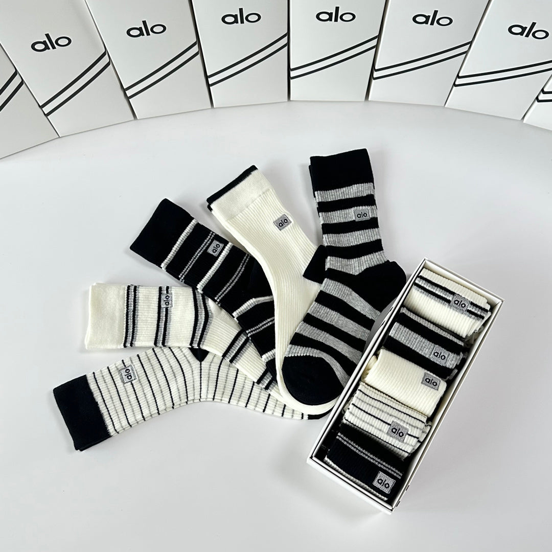 ALO 26S CREW SOCKS 182596 (1 BOX)