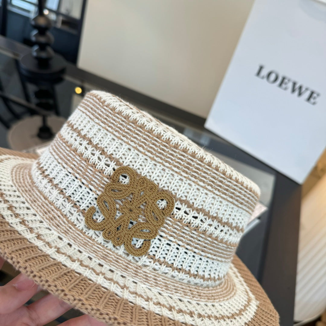 LOEWE 26S KNIT BOATER HAT STYLE 255