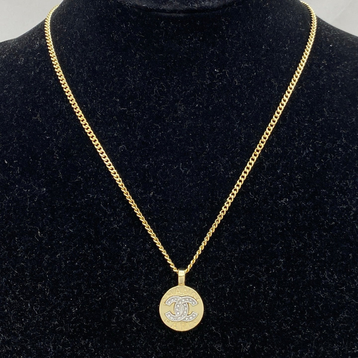 Cute Button Earring Stud & Necklace 2 Set mysite