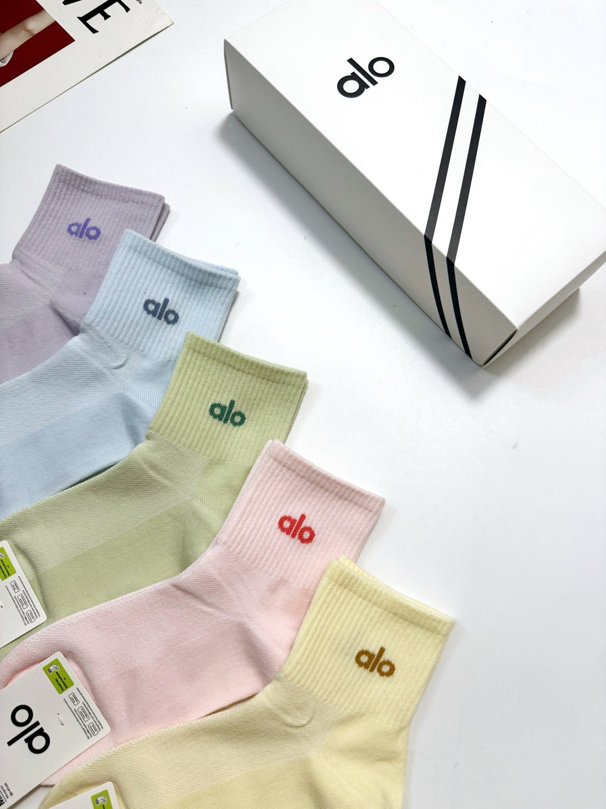 ALO 26S ANKLE SOCKS 405390 (1 BOX)