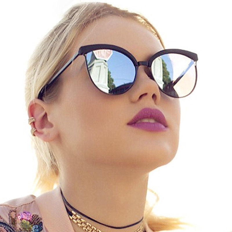 Cat Eye Brand Designer Sunglasses Women Luxury Plastic Sun Glasses Classic Retro Outdoor Eyewear Oculos De Sol Gafass-sss62