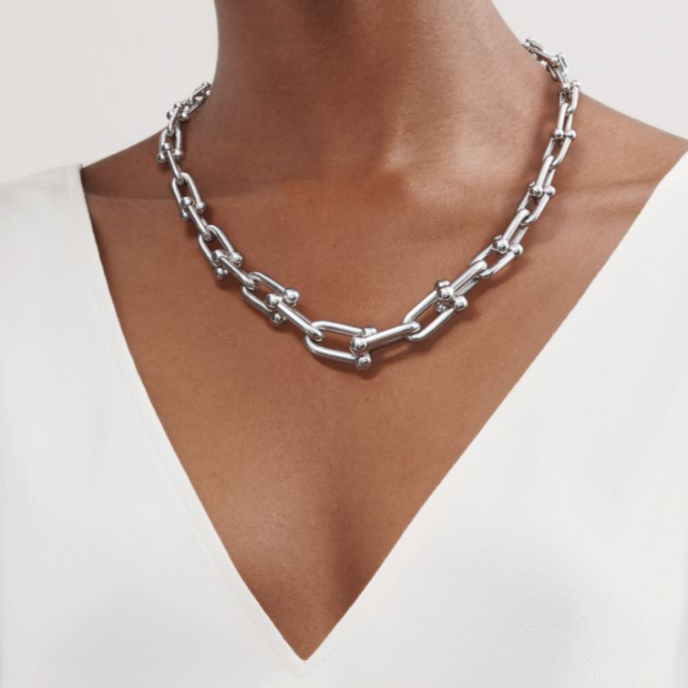 HARDWEAR SILVER CHOKER